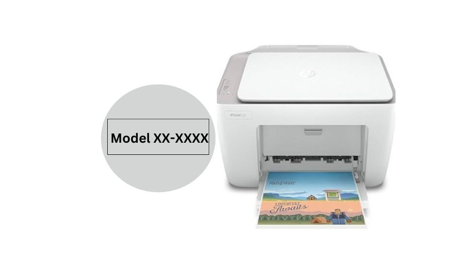 Model number location