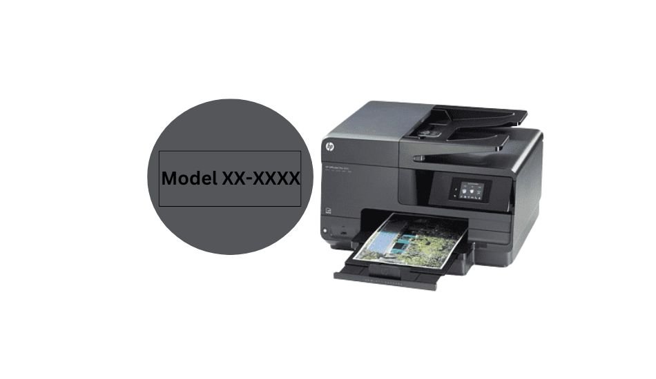 Model number location